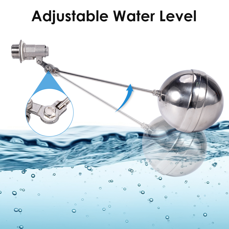DN15/20/25 Adjustable Float Ba - Float Ball Valve ulasan dan harga