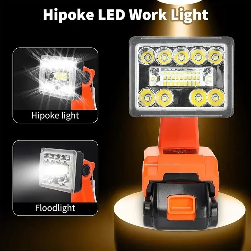 Cordless Work Light LED Flashl - Black+Decker Tool Cordless ulasan dan harga