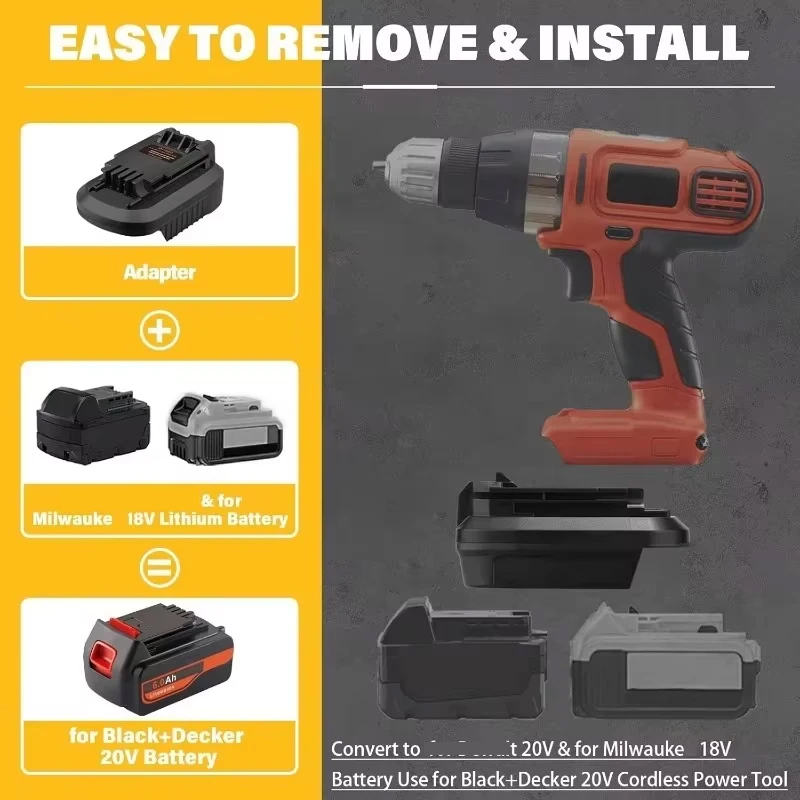 For Black Decker Tool Adapter  - Black+Decker Tool Cordless ulasan dan harga