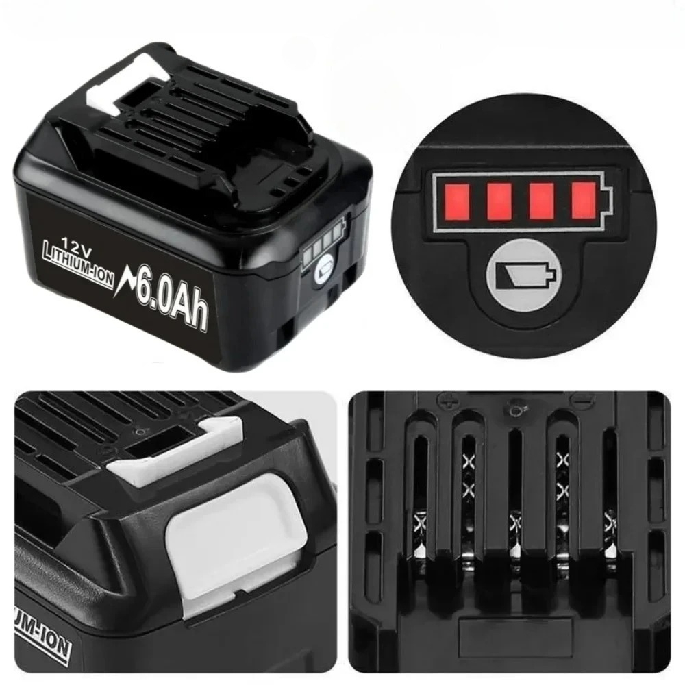 10.8V 12V Max 4.0Ah/6.0Ah Li-i - Makita Drill Hp1640 ulasan dan harga
